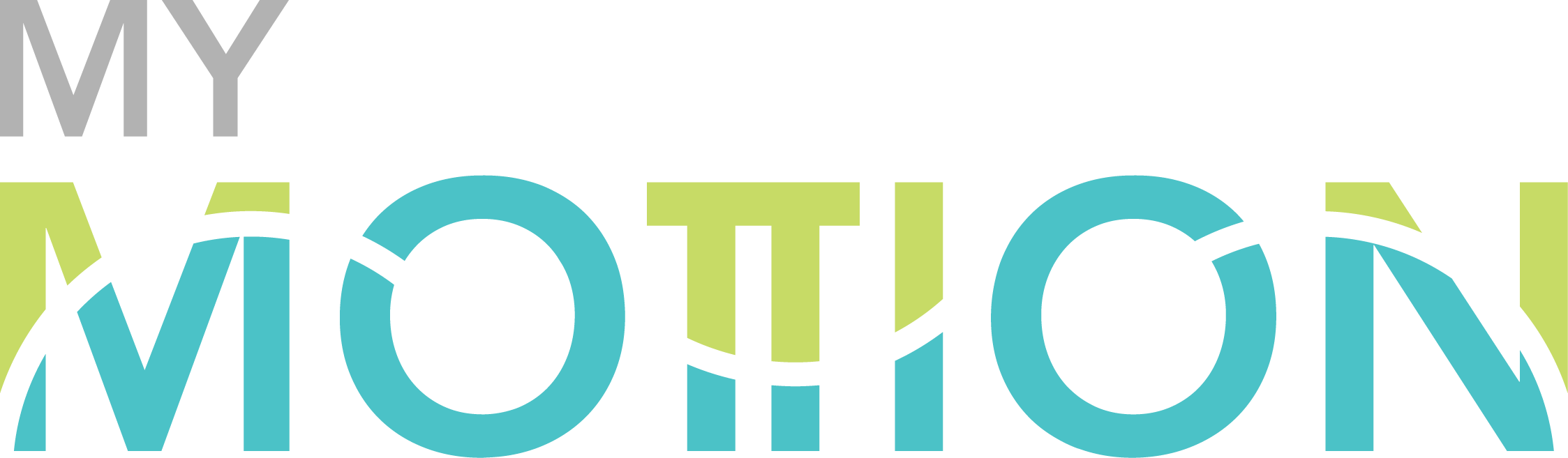 LOGO OFICIAL MYMOTTION AQUA Y VERDE